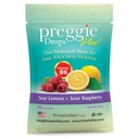 Preggie Pop kapljice Plus utrjena z vitaminom B6 - Jutranja bolezen Relief utrjen z vitaminom B6. Preggie Pops za lajšanje za nosečnice Candy kapljice. Kislina malina & Sour Lemon 48 Count