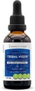 Plemeniti Vigor Alkohol brez alkohola, Glicerit Eleuthero Sibirski ginseng, Catuaba, Barrenwort - Horny Kozel plevel, Muira Puama, Saw Palmetto, Tribulus. Tinktura, podpora za dobro počutje rastlinskega ekstrakta (2 FL OZ)