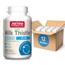 Jarrow Formulas Milk Thistle 150 mg S 30:1 Standardiziranim izvlečkom silimarina, prehransko dopolnilo za podporo funkcijam jeter, 200 Veggie Kapsule, 66-200 dnevna zaloga, 12 pakiranj