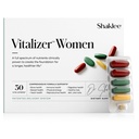 Shaklee -Vitalizer Ženske - Napredna prehrana - Prenatalni / Postnatalni multivitamin z Omega-3, Probiotiki, in več - Podpira srce, Joint, Imune, Bone, Digestive, in Energija - 30 Vita-Strips®