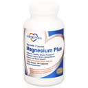 Magnezij Plus – 200 mg magnezijevega glicinata in magnezijevega taurata za krvni tlak, srce, možgane, podporo za spanje in razpoloženje – visoko koncentrirano in dobro absorbirano - 120 kapsul