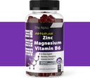 Cink+magnezij+Vitamin B6 Max Jakost Gumies - Močni vsenaravni cink, magnezij, B6 za imuno podporo in mišično energijo in okrevanje