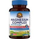 Vitalitown 10 v 1 Magnezijev kompleks dodatek - 400mg Elementarni magnezij klatiran z glicinatom, citratom, malatom, Taurat & več - za Spanje Heart Energy - Non-GMO, Vegan, 90 Caps