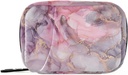 Pink Marble Texture tablete Box 7 dan tablete primer tablete potovalne tablete organizator vrečko z zadrgo prenosni tedenski vitamin medicine dodatek imetnik vrečka