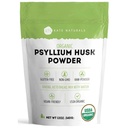 Kate Naturals Psyllium Husk Powder for Peking, Fiber & Digestion. Psylium seme prašek za pse in mačke (12oz, organski, brez glutena, hišni ljubljenčki varni)