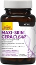 Country Life Maxi-Skin CeraClear, 60 Veganske kapsule – klinično preučevali Konjac Root Ceramids za podporo jasno, Hidrirano kožo in izboljšanje hiperpigmentacije – Gluten prost, Vegan, Košir