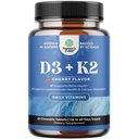 Vitamin D3 z dodatkom K2 MK7 - vitamin D3 2000 i.e. tablete in K2 za imuno podporo zdravje kosti zdravje srca skupna podpora moč kosti in razpoloženje - VIT imunski sistem - 60 število
