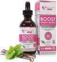 Boost Energy Matrix –Vegan Vitamin B-kompleks Podjezične tekoče kapljice w/metil B12 & Adaptolin (2oz / 60ml steklenica)