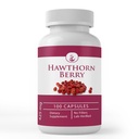 PURE IZVIRNE SESTAVINE Hawthorn Berry, (100 kapsul) vedno čist, brez dodatkov ali polnila, laboratorij preverjen