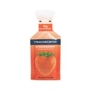 Transcend Foods Jagodni gel (1.1 oz, pakiranje po 10) Hitro delujoči Carb Gel Jagodna aroma – kofein brezplačno, Gluten brezplačno