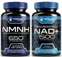 WELLNESS LABSRX NMNH and Liposomal NAD+ Capsules Bundle, 2 Piece Set