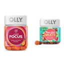 OLY Laser Focus Gummy 36 Count in Teen Girl Multi 70 Count Berry Melon