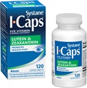 Systane ICaps Eye Vitamin & Mineral Supplement, Lutein & Zeaksantin Formula, 120 Obložene tablete