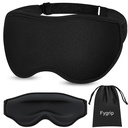 Fygrip 3D Eye Mask Sleep Mask for Men & Women, Black