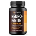 NeuroIGNITE Brain Supplements for Memory and Focus - 60 Count - Nootropics Brain Support Supplement with St John's Wort, Ginkgo Biloba, Bacopa, Fosfatidilserin - Ne-GMO kapsule, 2-mesečna zaloga