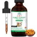 Veterinarian Formulated Kidney Support for Cats & Dogs | 6-in-1 Liquid with Herbal Blend + Vitamin B Complex | Bacon Flavor for Kidney & Urinary Health, Energy & Appetite | 2oz (59ml)
