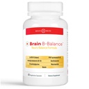Brain B Balance: Metilirani multivitaminski - Metilirani B Complex Neurobalance Formula - Metilfolate Podpira Mood. Misli. Spomin - 60 veganskih kapsul