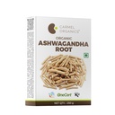CARMEL ORGANICS Ashwagandha Root Whole 250 Gram