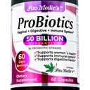 FITO MEDIC'S Lab - Probiotiki za ženske - 50 milijard CFU- probiotiki- 60 dni Servings s -probiotiki za digestivno zdravje- 16 - probiotik - mešanica. Spodbuja digestivno ravnovesje.
