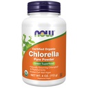 Zdaj prehranska dopolnila, organska klorola Prašek z naravno prisotnim klorofilom, beta karotenom, mešanimi karotenoidi, vitaminom C, železom in beljakovinami, 4-ounce