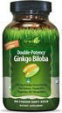 Irwin Naturals Dvojni izbor Ginkgo Biloba - 60 Softgels - Izboljšajte spomin, mentalno osredotočenost in energijo