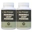 Zen Princip Organic Moringa Oleifera. Ultrapremij. Zagotavlja vse naravne energije Boost in multi-vitamin. Raw Superfood, Vegan, brez GSO in gluten. 360 Kapsule.