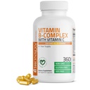 Bronson Vitamin B Complex z vitaminom C - Imunsko zdravje, energijska podpora in podpora živčnega sistema - Ne-GMO, 360 Vegetarijanske kapsule