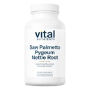 Vital Nutrients Saw Palmetto s Pygeum & Nettle Root - Vegan Saw Palmetto za moške podpira zdravo funkcijo prostate* - Gluten, Mlekarna, soja brezplačno - 120 kapsul