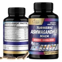 Organic Cadane Ashwagandha dodatki - spomin, imunski sistem in podpora za moč - 7v1 Koncentrirana s kurjavo, Maca Root, Berberine & More - 90 Veganske kapsule za 3-mesečno oskrbo
