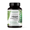 Emerald Labs Heart, Artery & Vein Health - Heart Health Support with Hawthorn Berry, Meriva Kurmeric, Vitamin K2 as Vital Delta MK-7 & More - Gluten-free - 90 Zelenjavnih kapsul (30-dnevna zaloga)