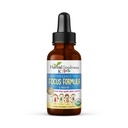 Fokus in pozornost dodatki 1oz - Fokus dopolnila z Ashwagandha za otroke & Natural Moringa Extract za serena in genij um - Non-GMO Focus Vitamini za otroke - Izdelano v ZDA