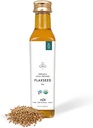 ADI 100% čisto organsko laneno olje – 8,8 fl oz, tekoče laneno olje Hladno in neprečiščeno