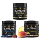 MMA Nutrition HRDWRK - 100 Servisi Keto Elektroliti Powder Hydration Sugar Free - Elektrolitni prašek za povečanje vzdržljivosti in zmanjšanje utrujenosti z elektroliti dopolnilni komplet 3