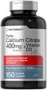 Horbäach kalcijev citrat z vitaminom D3 