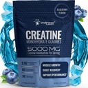 Creatine Gummies for Women & Men, Creatine Monohydrate Gummies, Blueberry