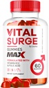 Vital Surge - Vital Surge za moške Gumies, Vital Vita Surge Max Največja moč 1050 MG, VitalSurge Dopolnilna podpora Gummy Advanced Formula, Premium Vitamin Gomitas (60 Gumies)