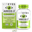 Viteyes AREDS 2 Eye Vitamini, Classic Macular Support, Alergen proste kapsule, z naravnim vitaminom E, Vitamin C, cink, baker, Lutein & Zeaxantin, Eye Doctor Trusted, Proizvedeno v ZDA, 60 Ct