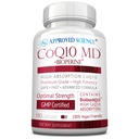 Odobreni Science® CoQ10 MD - Extra Jakost 300mg Pure CoQ10 z Bioperine® za hitrejšo absorpcijo - Optimalna podpora - oskrba za 3 mesece