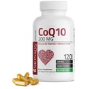 Bronson CoQ10 200 MG Visoka moč Celularna proizvodnja energije, 120 Vegetarijanske kapsule