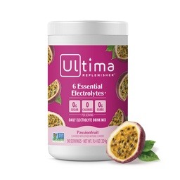 Ultima Replenisher Daily Electrolyte Powder Drink Mix – Sugar Free – Pasijonka, 90 Serving – Hidracija Powder s 6 Key Elektrolitis in Trace Minerals – Keto prijazno, Non-GMO