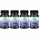 Swanson Lycopene - Naravni dodatek za spodbujanje zdravja prostate, zdravje srca, & podpira krvni tlak v normalnem razponu - Mens Health Supplement - (60 Softgels) 4 Pack