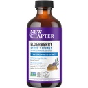 Novo poglavje Elderberry Syrup, 24 Serving, Imunska obramba za odrasle in otroke (2+), 64x Koncentrirana Črna Beznica + Treat-Pomirjujoče stopnje A Med, Ne-GMO projekt preverjen, Gluten brez