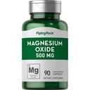 Piping Rock Magnezijev oksid 500 mg Kapsule 