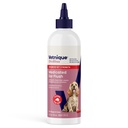 Vetnique Oticbliss Medicated Dog Ušesna okužba Zdravljenje, Antiseptično čiščenje ušesa za čiščenje ušesa mačk in psov raztopina s klorheksidinom in ketokonazolom (12oz Flush)