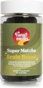 Gobe Super Matcha - Gobe Cordyceps, zeleni čaj v prahu, ginseng, Rhodiola - Dnevna energija in vzdržljivost (30 gobjih žvečilk)
