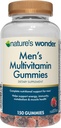 Naravo čudežni moški Multivitaminski Gumiji, Podpira Imunsko zdravje, Energijo, Presnova in mišice z vitamini A,C,D,B6,B12, 150 Moških Daily Multivitaminski Gumies, 75 dan dobave