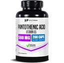 Healthfare Pantotenska kislina 500mg Vitamin B5 dodatek 