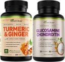 Baza narave Kurkuma in ingver 120 ct + glukozamin hondroitin 90 ct