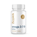 Zenith Labs Omega 379 z Krill - združuje EPA, DHA, Omega-7 in Omega-9 - Vključuje Krill olje za maksimalno absorpcijo