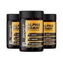 ONNIT Alpha Brain Nootropic Capsules for Men & Women, IGEN Non-GMO Tested Memory, Focus & Mental Clarity, with L-Theanine and Vitamin B6, 90 Count Each, Pack of 3 (270 Capsules)